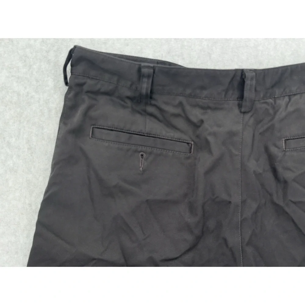 Nike Golf Dri-FIT Shorts Black Size 35‎ Flat Front Performance Golf Shorts